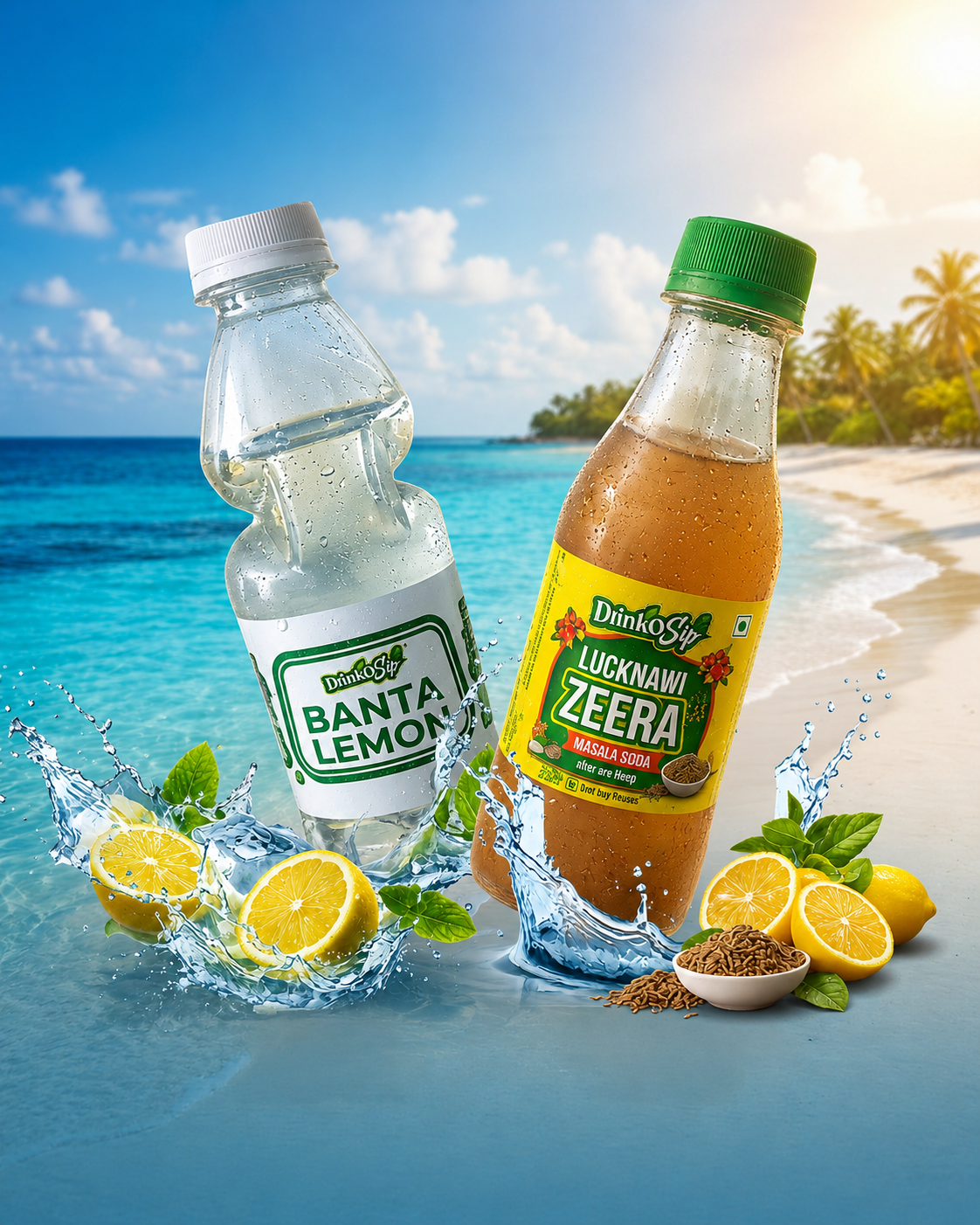 DrinkoSip premium beverages lineup
